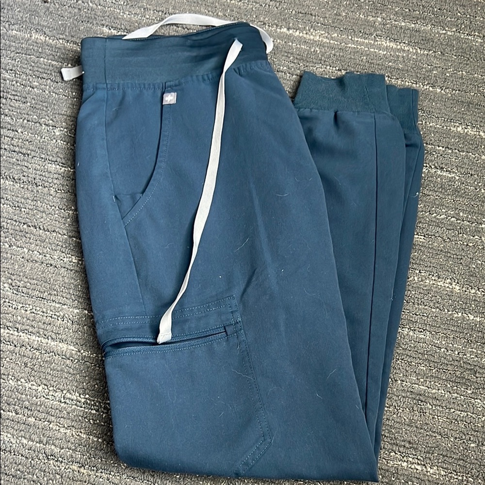 Blue Jogger scrub Pants